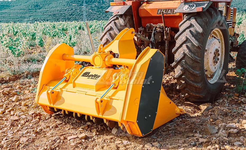 Ротоватор Delta farmland-3 -1800 мульчер для расчистки картинка 646558
