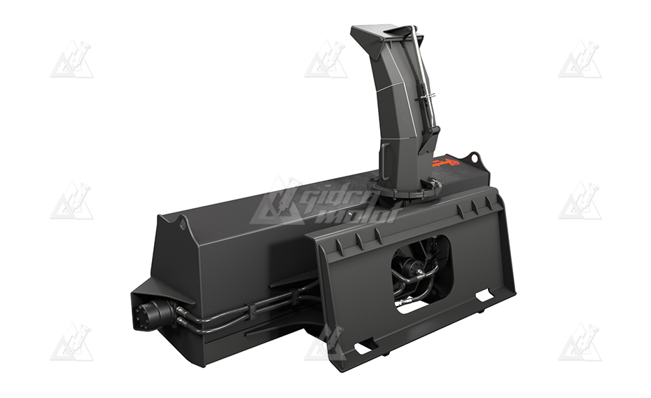 Шнекороторный снегоочиститель Impulse SR2100 на мини-погрузчик Cat снегоуборщик картинка 633478