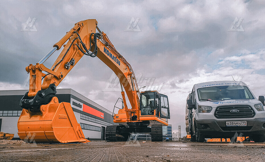 Квик-каплер Delta QC-300 на Zoomlion ZE360 картинка 645925
