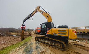 Вибропогружатель Impulse VP350R (Россия)